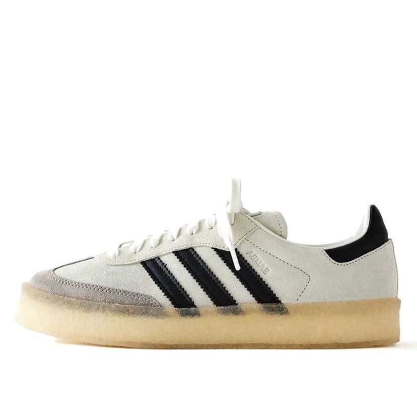 Кросівки та взуття adidas Originals Ronnie Fieg x Clarks x 8th Street Samba Kithmas "White Black" Сірий | IE4033