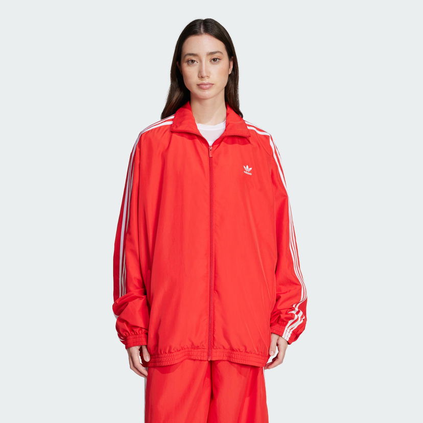Вітровка adidas Performance Adilenium Season 3 Oversized Track Jacket Червоний | JD3393