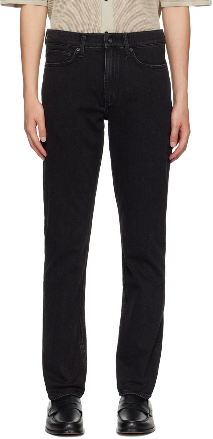 Джинси rag & bone Fit 2 Slim-Fit Jeans чорний | MED23S1223FDWB