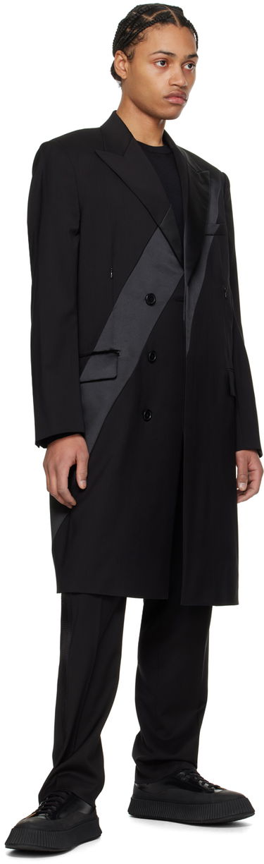 Пальто Helmut Lang Helmut Lang Tuxedo Car Coat чорний | O01HM402, 3