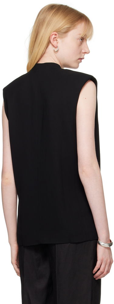 Жилет Anine Bing Wrap Sleeveless Top чорний | A-07-4835-BLK26, 2