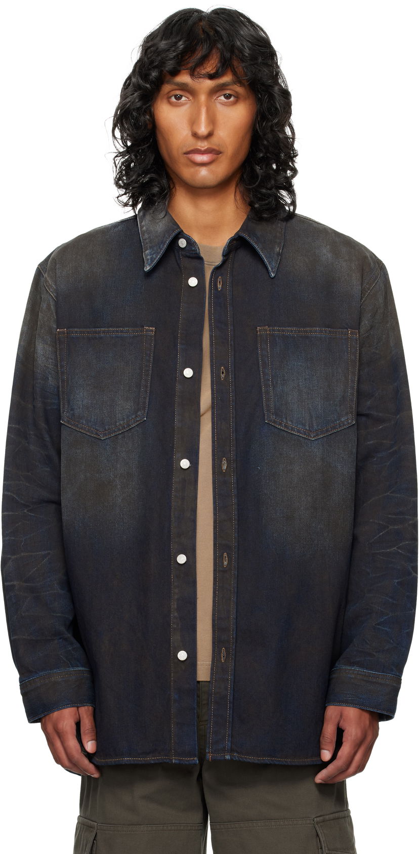 Сорочка Acne Studios Denim Shirt Синій | CB0081