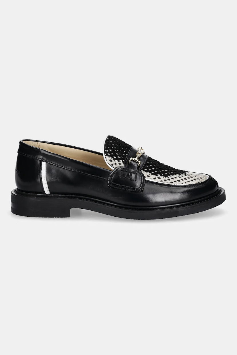 Кросівки та взуття Filling Pieces Filling Pieces Loafer Rugby Degrade Leather Loafers чорний | 122511303248