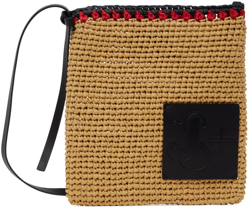 Сумка Jil Sander Crochet Crossbody Bag бежевий | J42WG0018_P6667