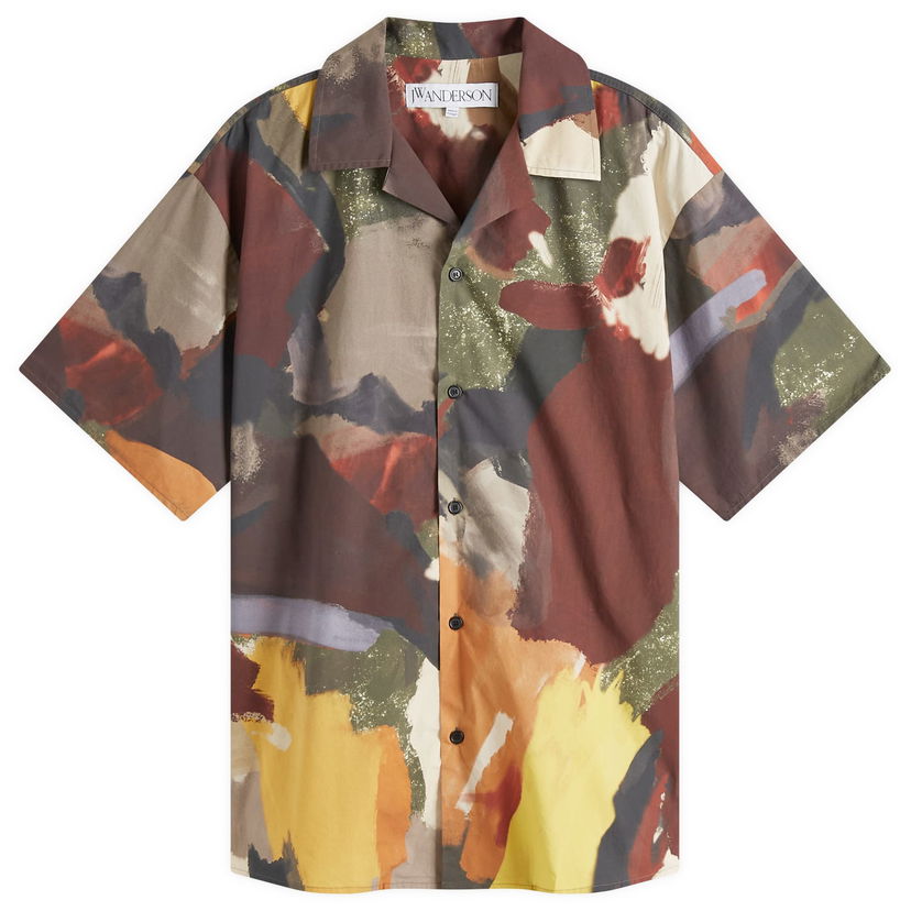 Сорочка JW Anderson JW Anderson Printed Camp Collar Shirt Різнокольоровий | SH0349-PG1728-595