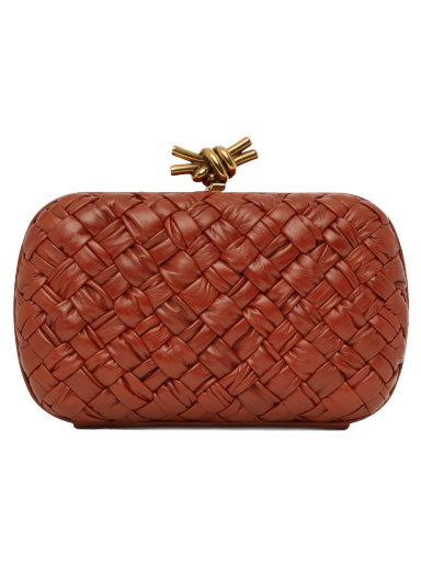 Сумочка Bottega Veneta Knot Minaudiere Clutch Червоний | 717622 V2H41