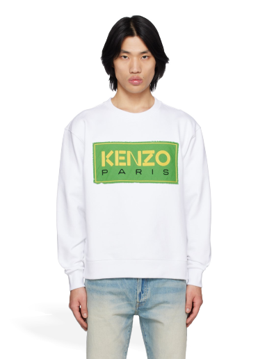 Cветр KENZO Paris Embroidered білий | FD55SW4474ME