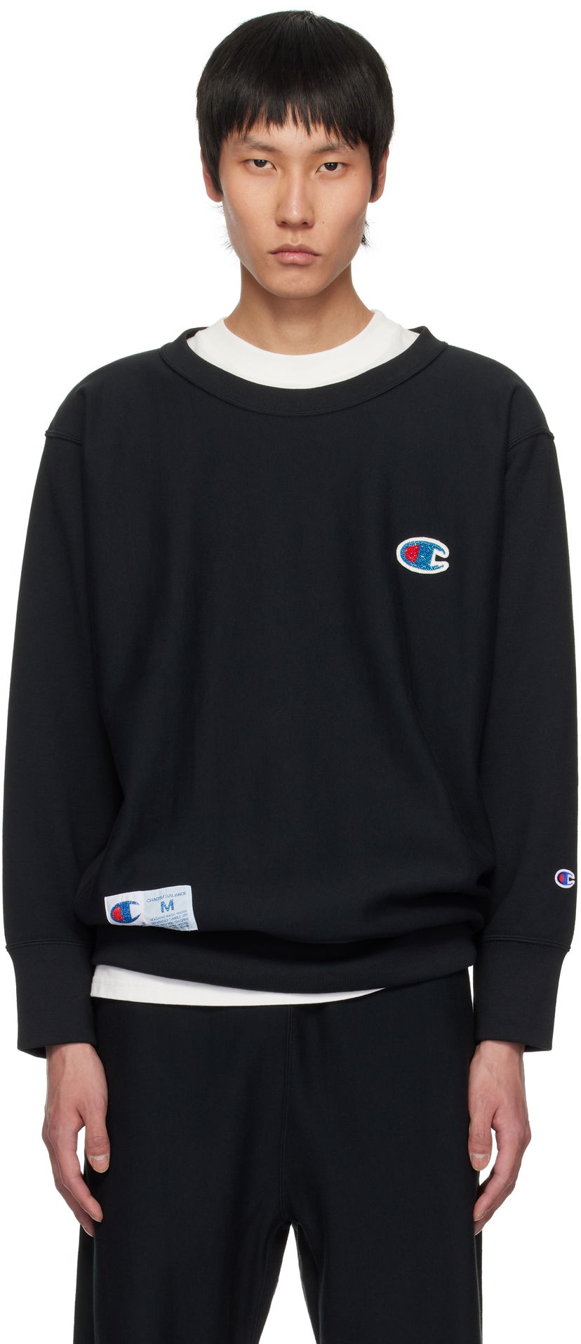 Cветр UNDERCOVER Champion Edition Sweatshirt by Undercover чорний | UC1E4809-1