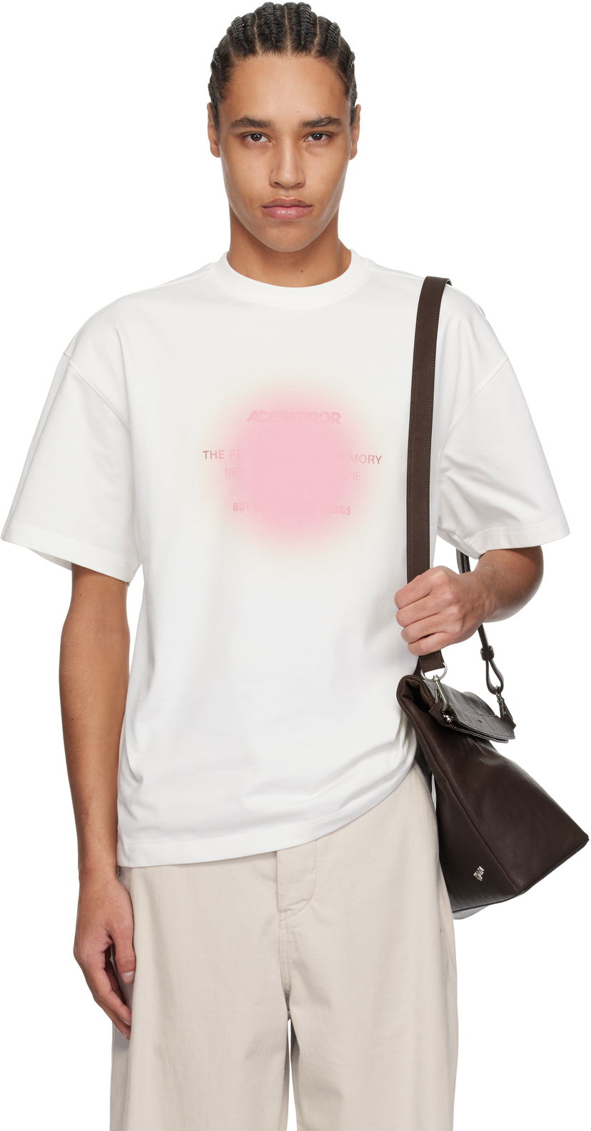Футболка ADER ERROR ADER error Eternity T-Shirt білий | BO01SSTS0112PK