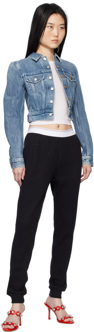 Куртка Alexander Wang Alexander Wang Trucker Denim Jacket Синій | 1WC1252598, 3