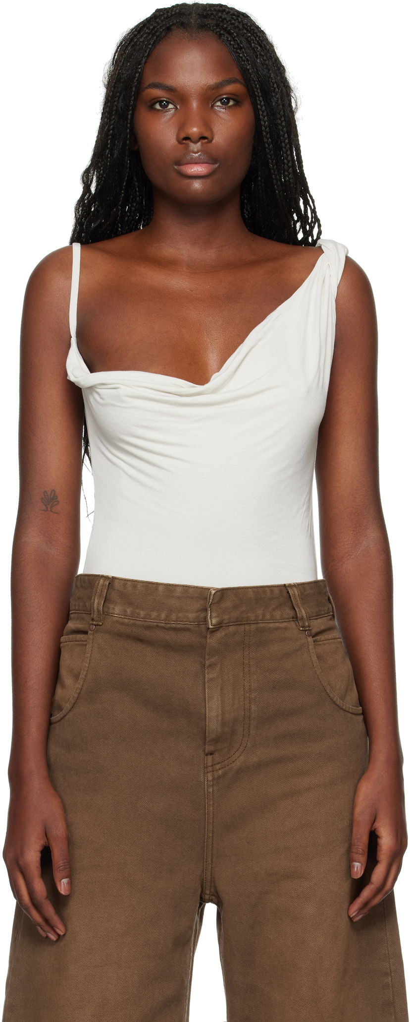 Боді Entire Studios Bodysuit білий | ES2472RI