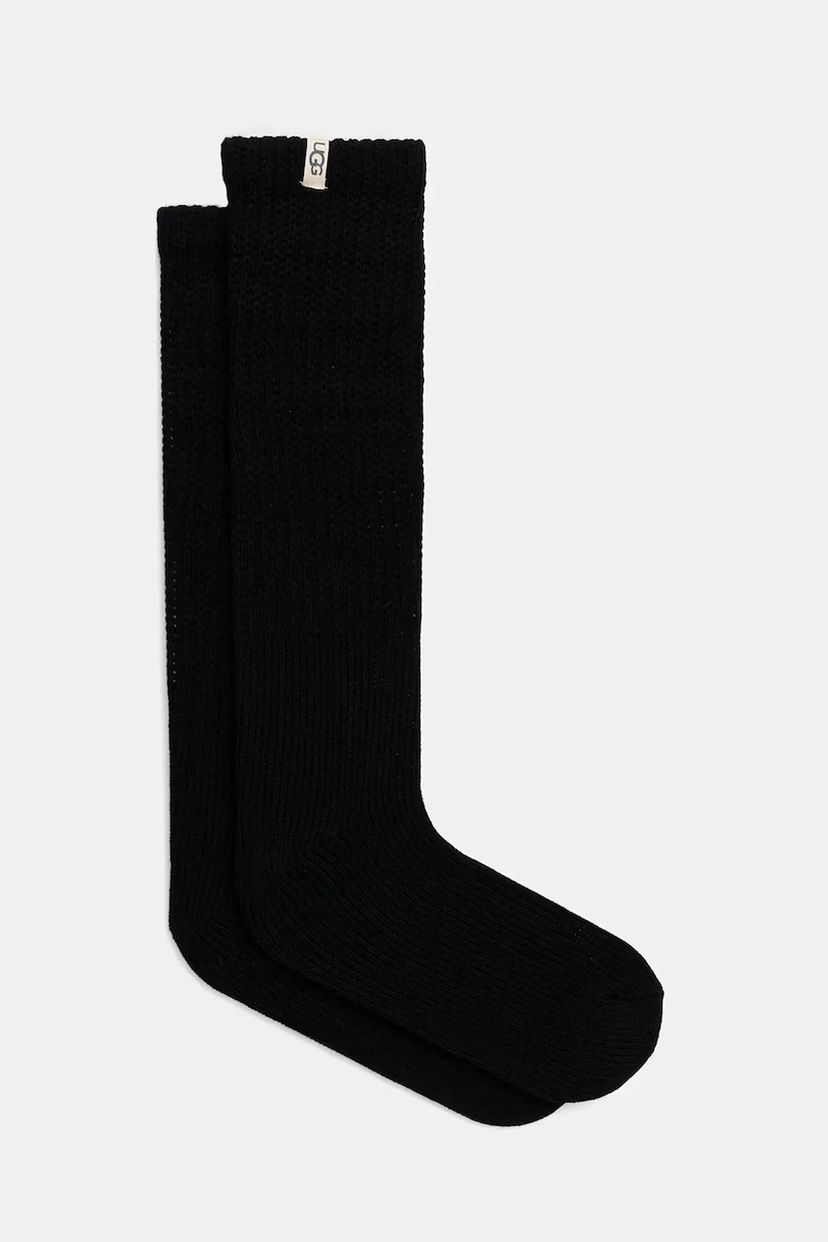 Шкарпетки UGG TYLA Ribbed Socks чорний | 1173790