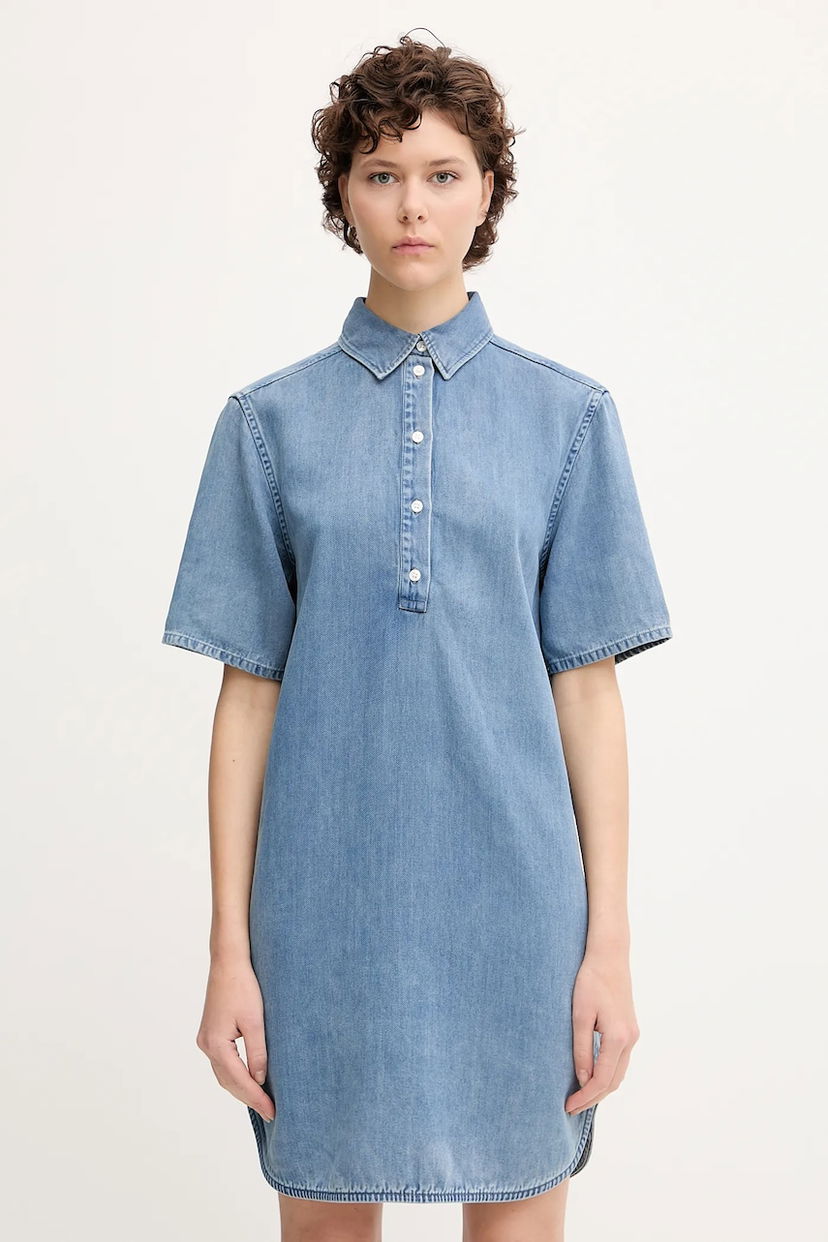 плаття Samsoe Samsoe Samsoe Samsoe SATONE Mini Dress Синій | F25200172
