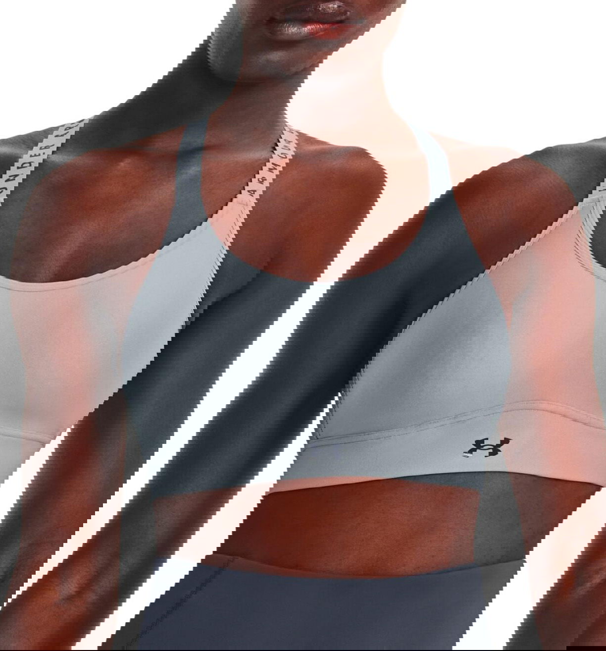 Бюстгальтер Under Armour Infinity Mid Covered Sports Bra Сірий | 1363353-465, 0