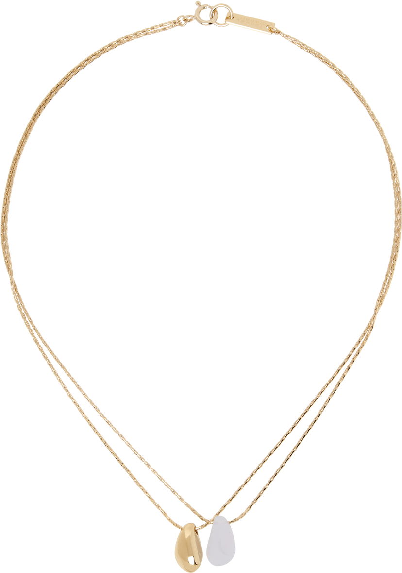 Кольє ISABEL MARANT Isabel Marant Imala Double-Strand Pendant Necklace Металік | RC0061FA-C1B21B