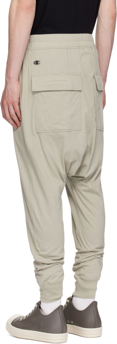 Спортивні штани Rick Owens Rick Owens Champion Edition Prisoner Drawstring Sweatpants Сірий | CM01E1690 CHJG JERSEY, 3