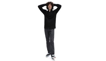Світшоти Vans Versa Standard Q-Zip чорний | VN0A5KDSBLK, 3
