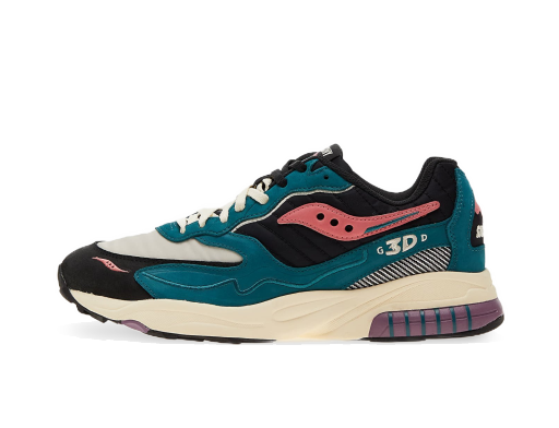 Кросівки та взуття Saucony 3D Grid Hurricane Green/ Black Зелений | S70784-2