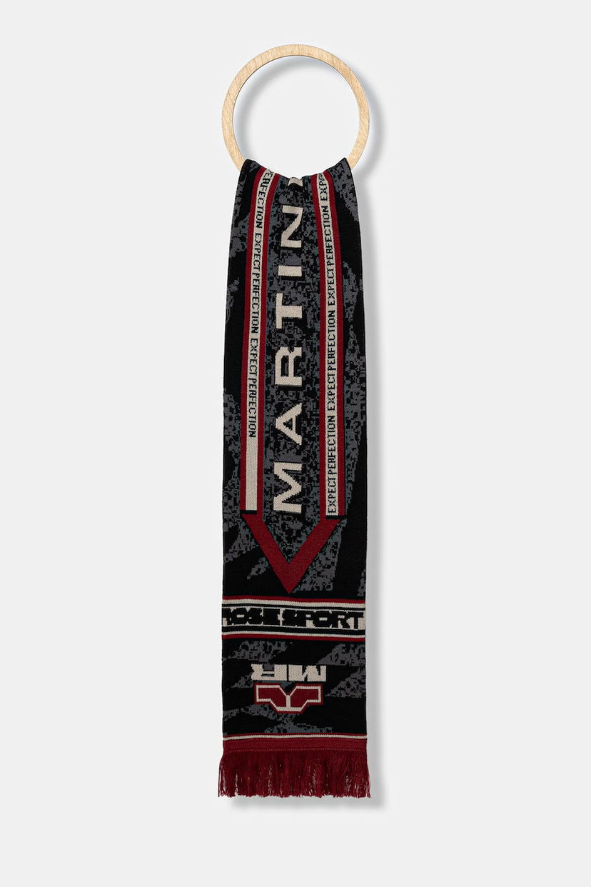 Шарф Martine Rose Martine Rose Reversible Scarf чорний | 1220YA09029