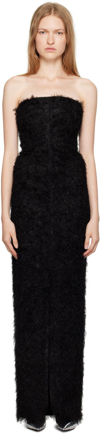 плаття TOTEME TOTEME Women's Strapless Maxi Dress чорний | 244-WRD0133-FB0287