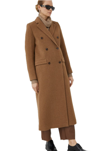 Пальто Samsoe Samsoe Falcon Coat Коричневий | F20400075