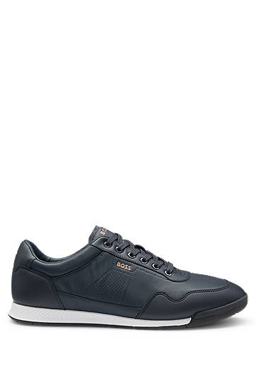 Одяг BOSS BOSS Gold-Tone Logo темно-синій | 50548658