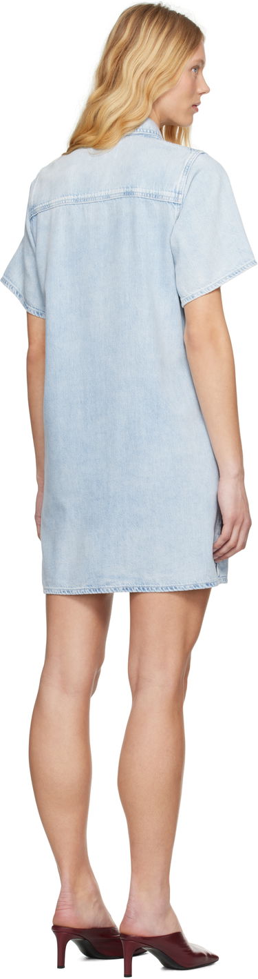 плаття rag & bone Rag & Bone Jocelyn Featherweight Denim Minidress Синій | WDD25S1512UFAL, 2