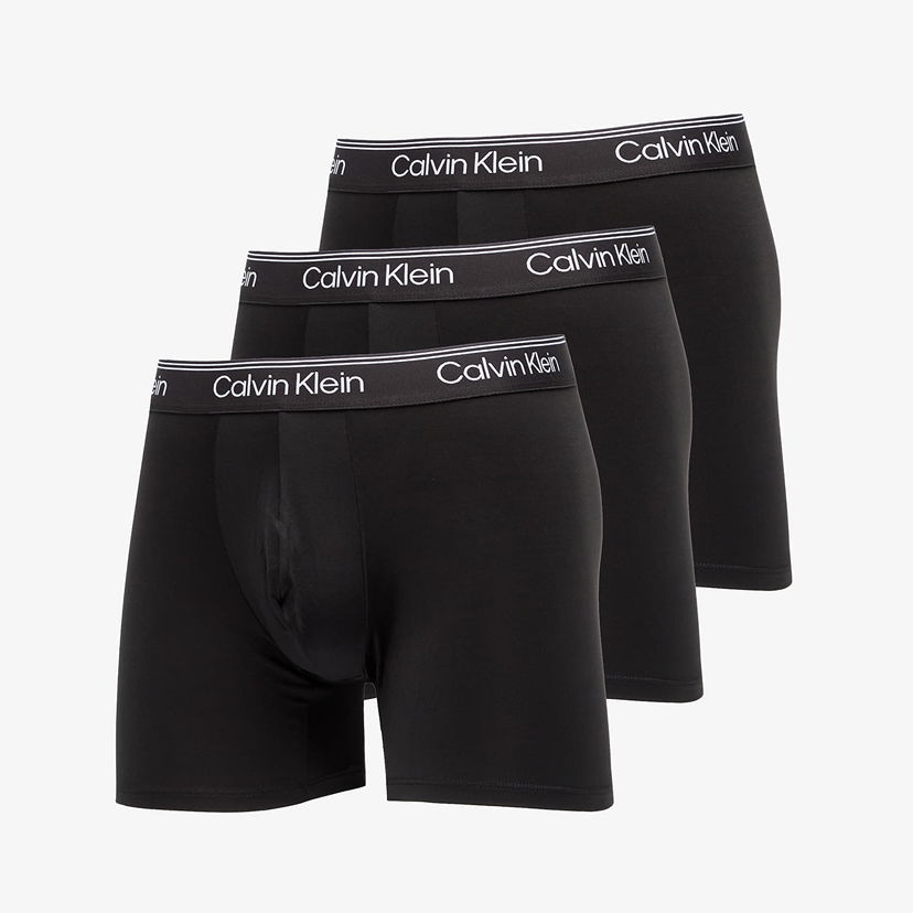 Боксери CALVIN KLEIN Boxer Brief 3-Pack Black чорний | LV00NB4410 UB1