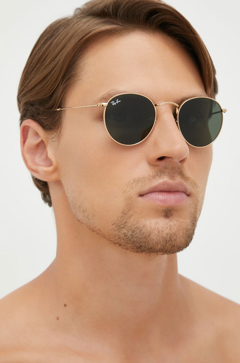 Сонцезахисні окуляри Ray-Ban Ray-Ban Round Metal Sunglasses Металік | 0RB3447.001.47