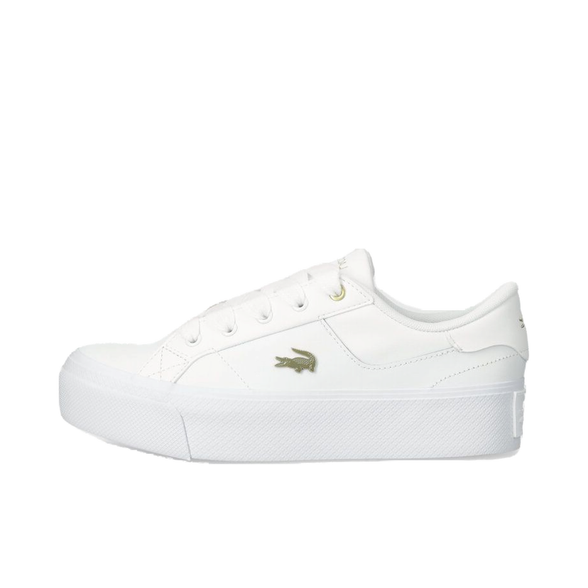 Кросівки та взуття Lacoste Lacoste Ziane Platform Logo Leather білий | 47CFA0005