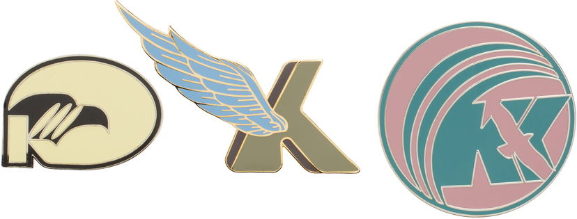 Pin KIKO KOSTADINOV Kiko Kostadinov Ali Brooch Set Різнокольоровий | KKWSS25ACC04-126