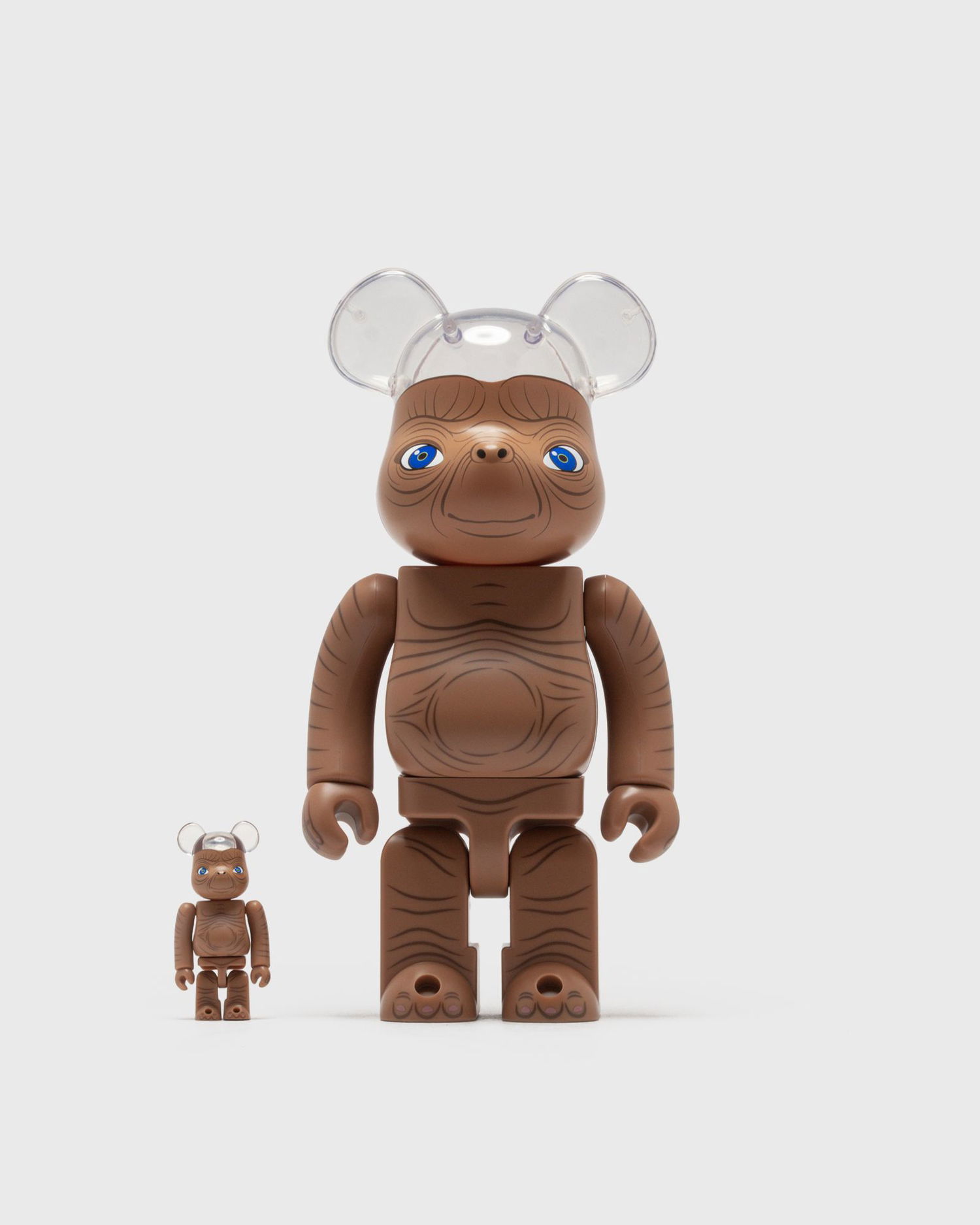 Колекційний Medicom Toy E.T. Figure 100% & 400% Set Коричневий | MED2305, 1