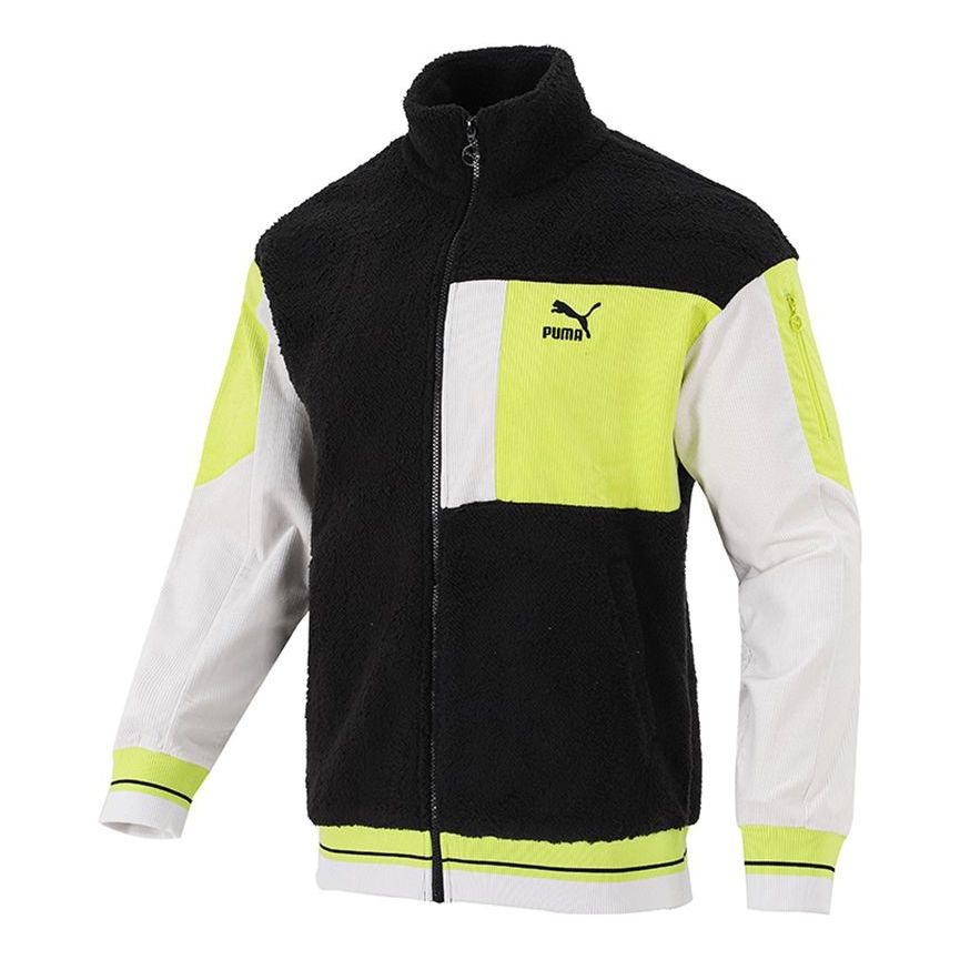 Cветр Puma Puma Retro Sherpa Colorblock Jacket чорний | 534678-01, 0