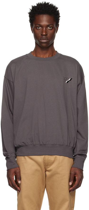 Cветр We11done We11done W Line Sweatshirt Сірий | WD-TS3-22-818-U-CH, 0