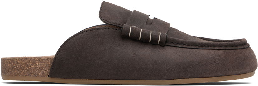 Кросівки та взуття JW Anderson JW Anderson Stitch Loafer Mules Коричневий | LF0079-LA0319