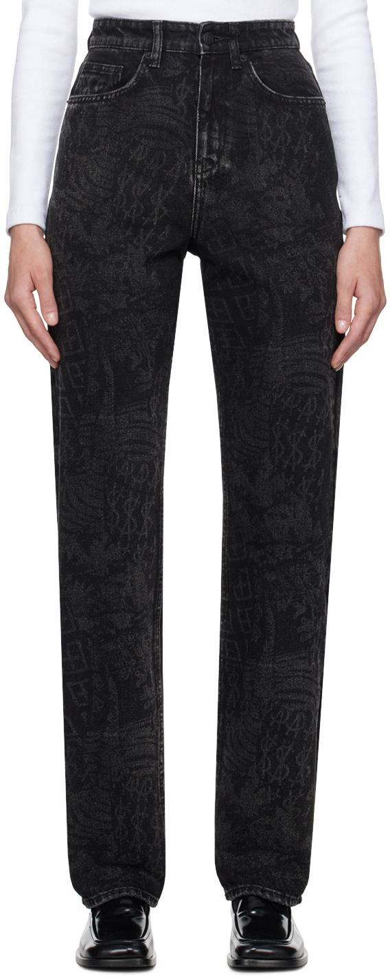 Джинси Ksubi Ksubi Playback Graf Jeans чорний | WFA23DJ004