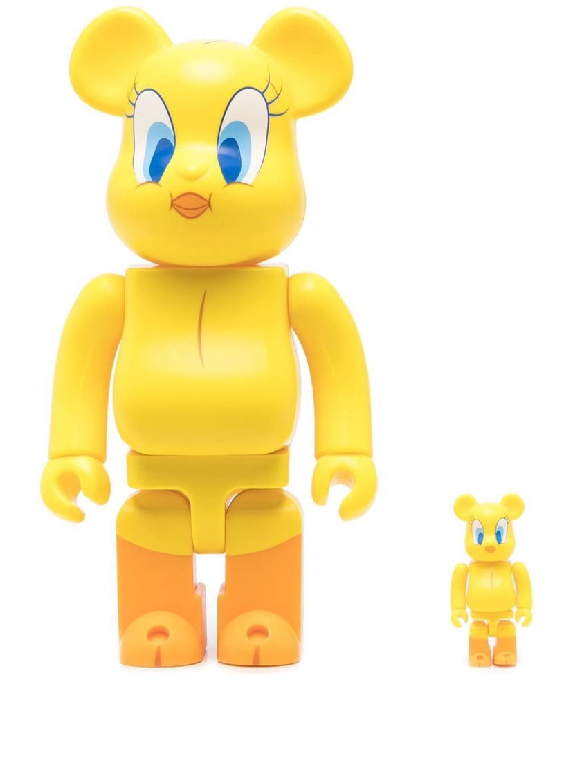 Колекційний Medicom Toy BE@RBRICK Tweety 100% and 400% figure set - Yellow Жовтий | 14TWEETY18286748