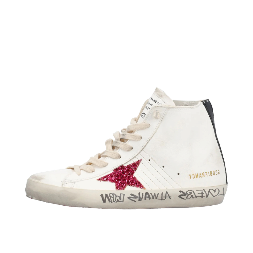 Кросівки та взуття Golden Goose Francy White Red W білий | GWF00113-F004706-11540