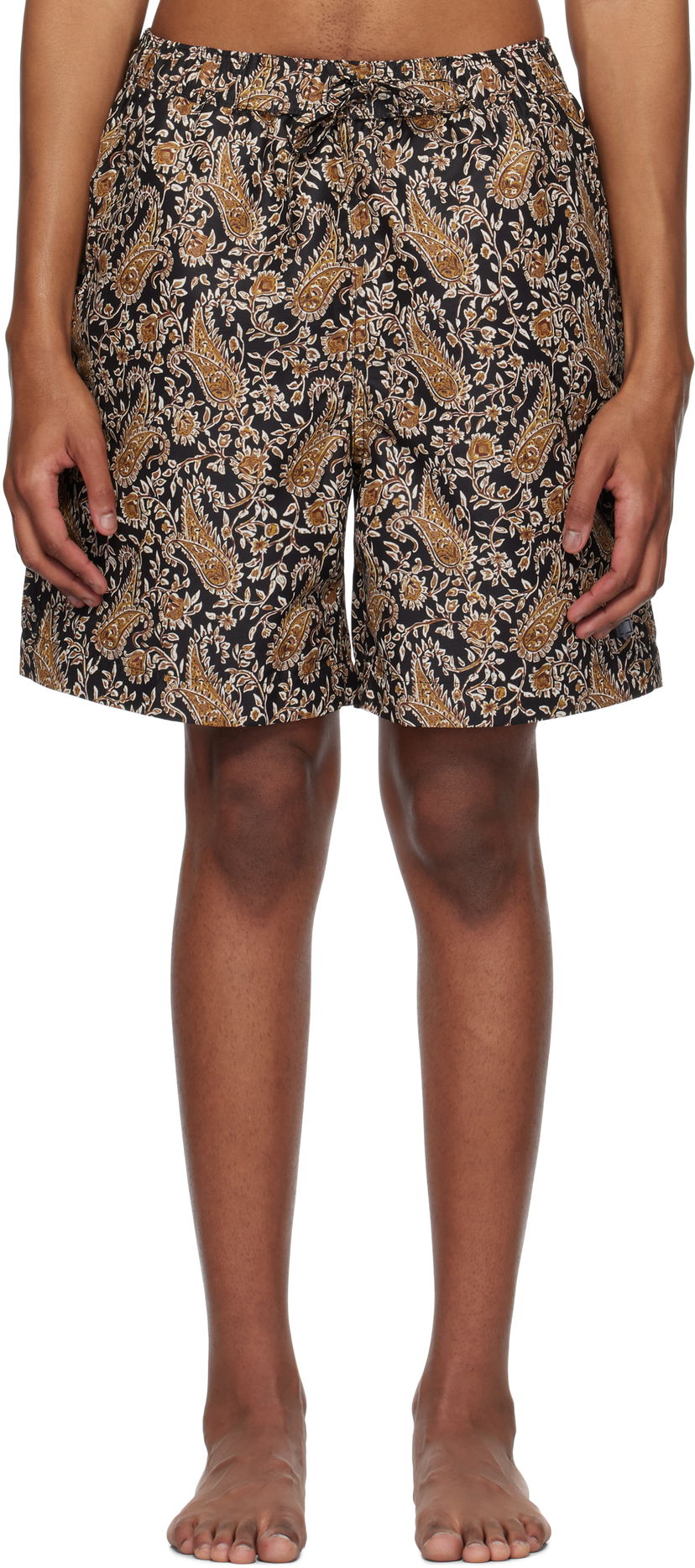 Купальники ISABEL MARANT Isabel Marant Paisley Swim Shorts чорний | MB0009HA-C1P01H