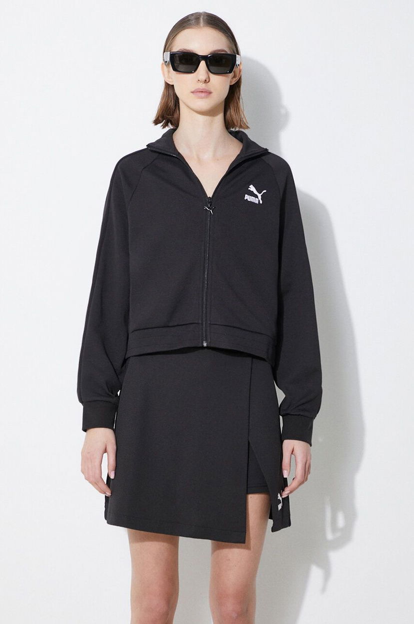 Світшоти Puma Cropped T7 чорний | 624211