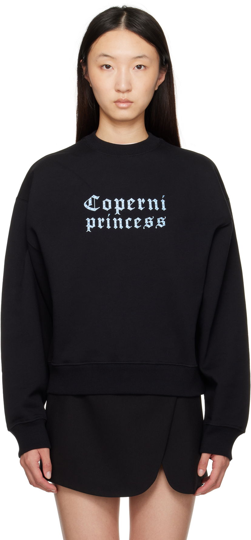 Світшоти Coperni Coperni Princess Sweatshirt чорний | DJS161F5018