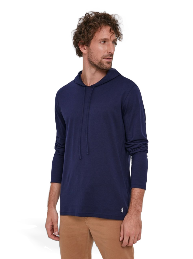Світшоти Polo by Ralph Lauren Sweatshirt Hoodie темно-синій | 714844760001
