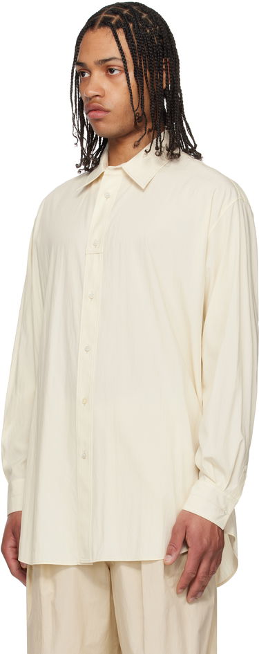 Сорочка LEMAIRE Lemaire Loop Button-Up Shirt бежевий | SH1169 LF1370, 3