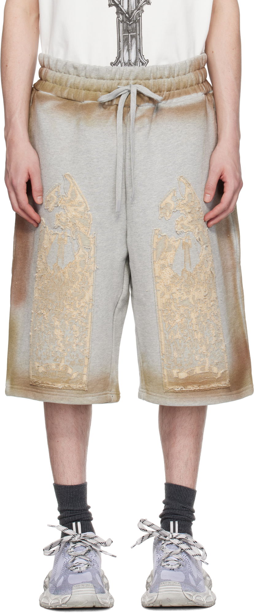 Шорти Who Decides War Who Decides War Signature Mechanic Shorts Сірий | 1121070021SS25