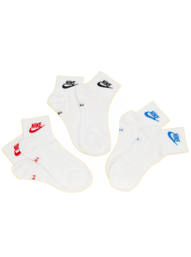 Нижня білизна та шкарпетки Nike Everyday Essential Ankle Socks 3-Pack Різнокольоровий | SK0110-911