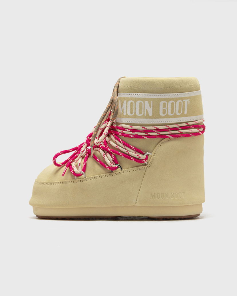 Кросівки та взуття Moon Boot Icon Low Suede бежевий | 80D1409670-B021