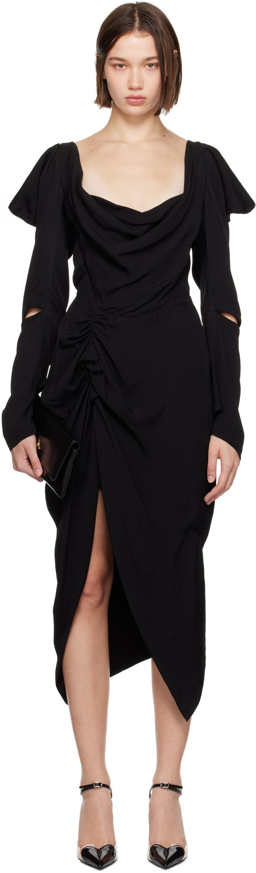 плаття Vivienne Westwood Side Panther Dress чорний | 1101037Z-W00W0-
