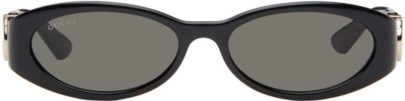 Сонцезахисні окуляри Gucci Black GG1660S Sunglasses чорний | GG1660S-001