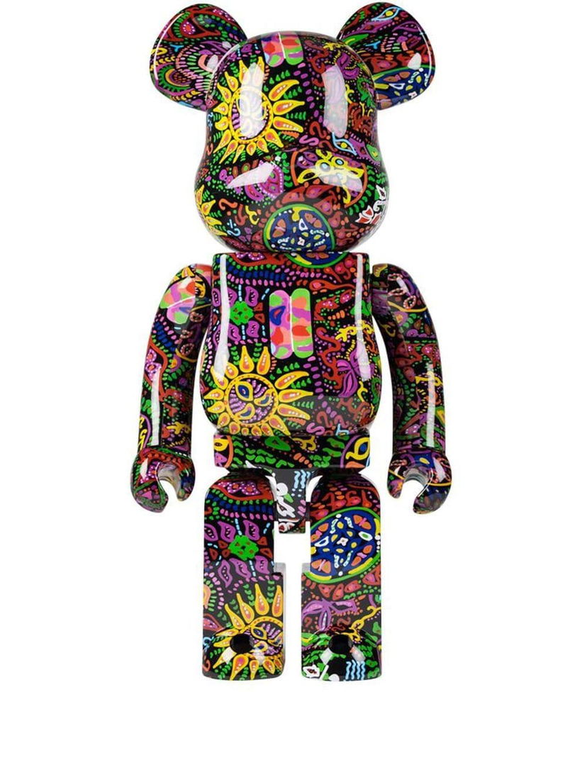 Колекційний Medicom Toy Be@rbrick Psychedelic Paisley collectible "1000%" - Multicolour Різнокольоровий | MEDI007119105221