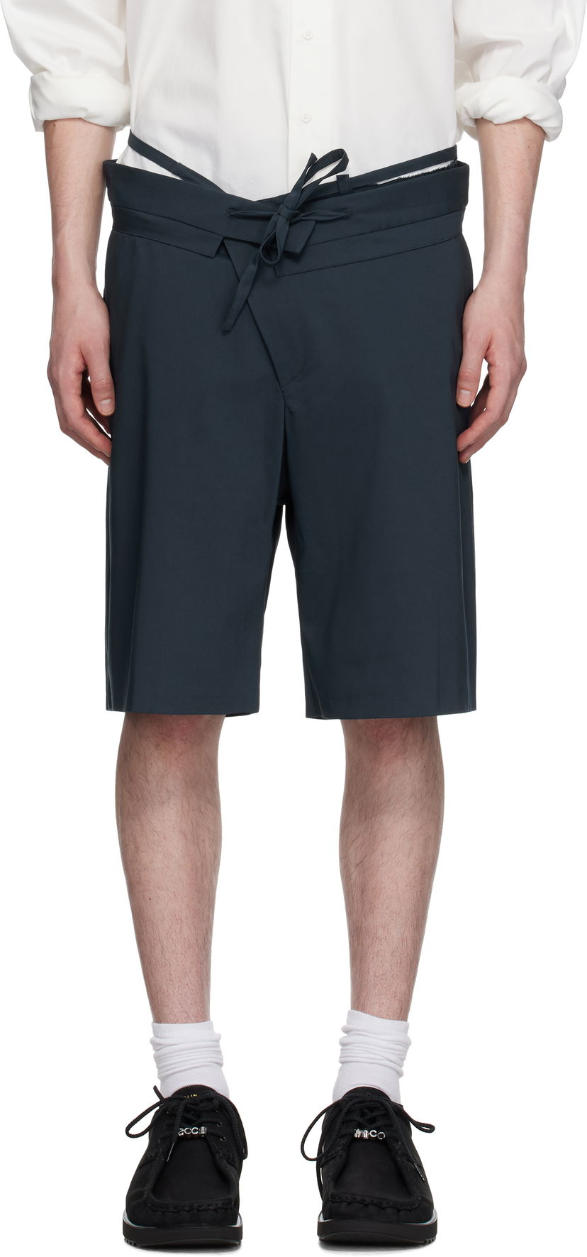 Шорти Ottolinger Ottolinger Double Fold Suit Shorts темно-синій | 123-201823-01